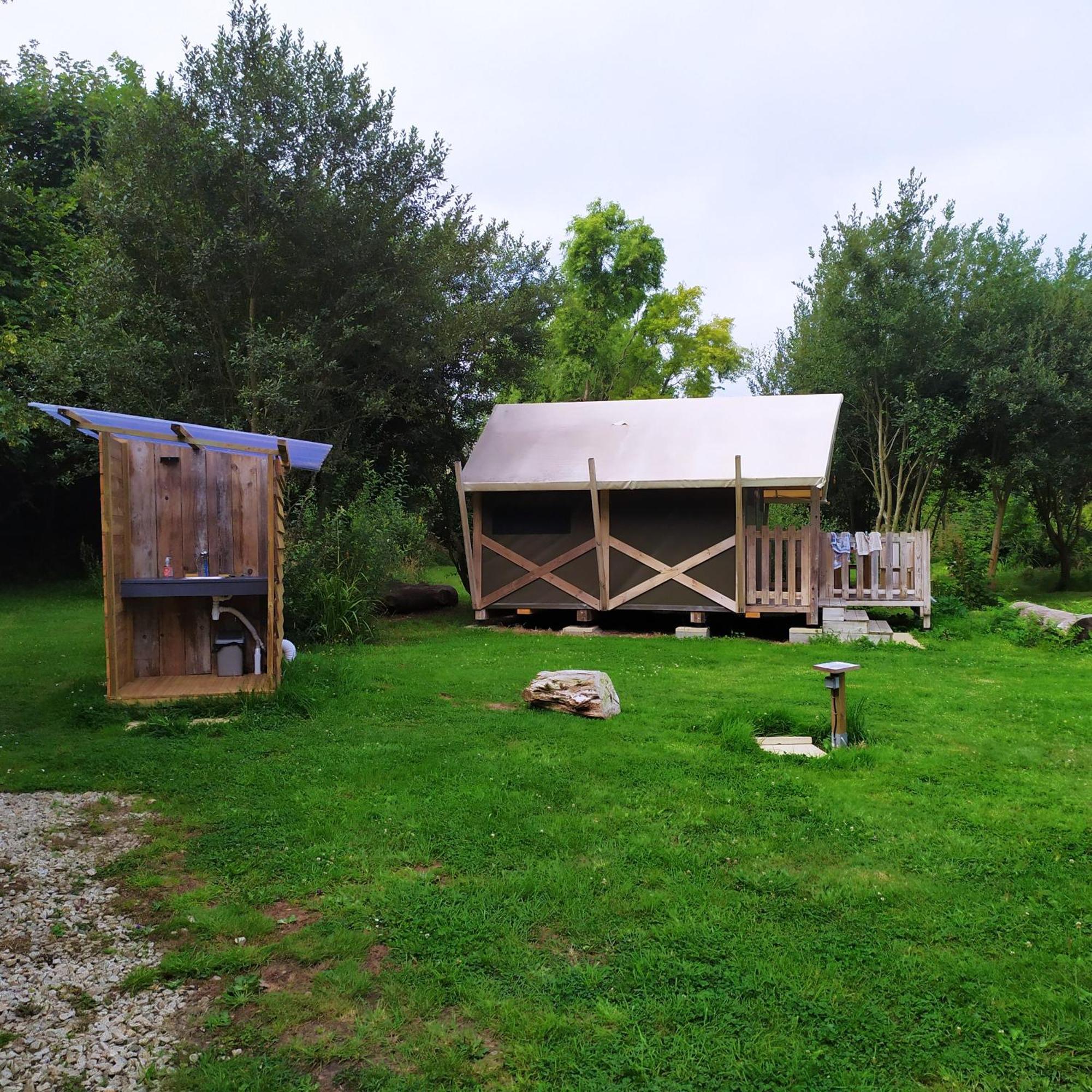 Camping Kerlaudy Mer Et Yourtes Plouenan Экстерьер фото